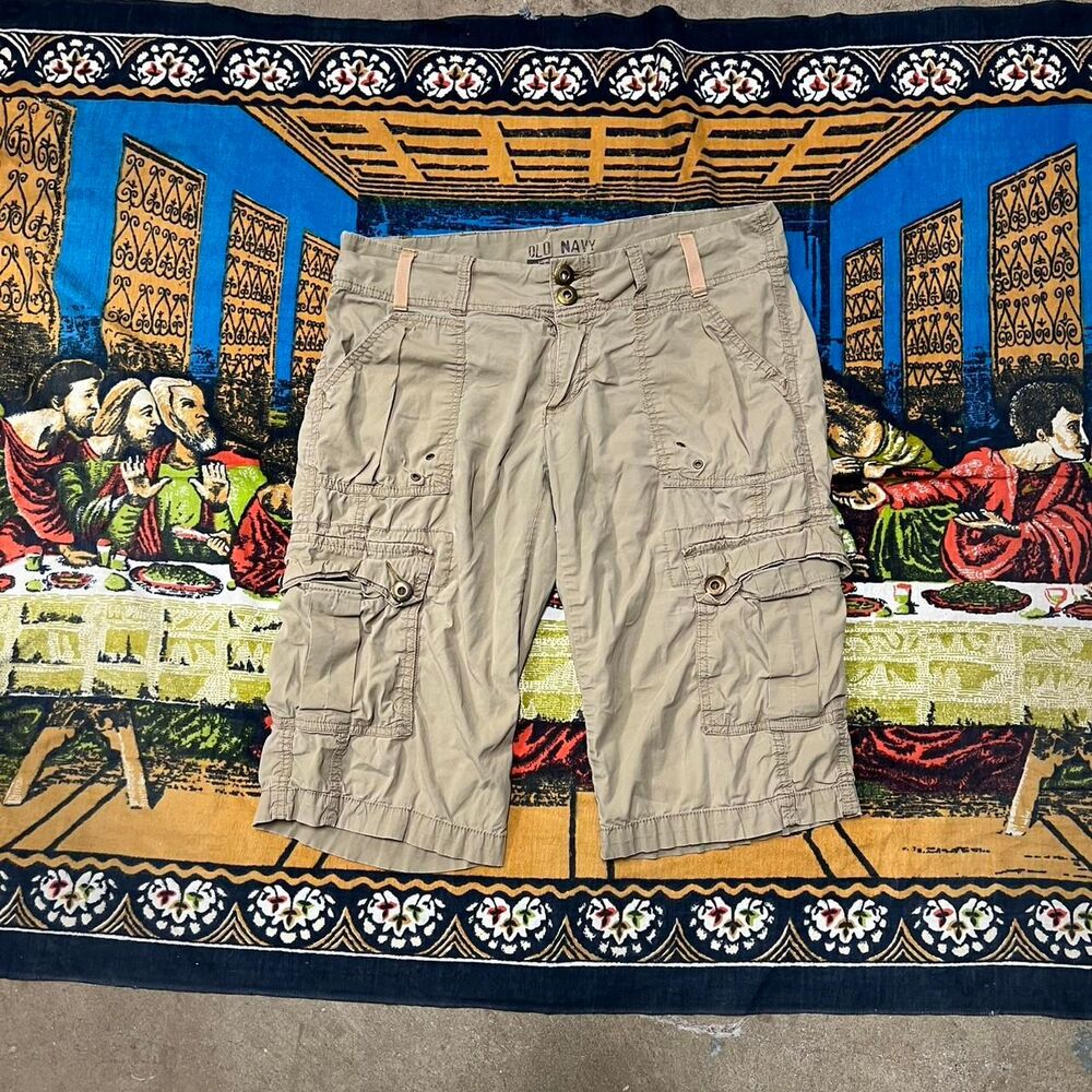 Old-navy Women's Tan and Khaki Trousers